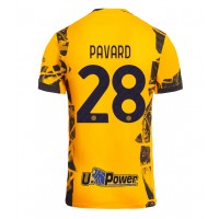 Camisa de time de futebol Inter Milan Benjamin Pavard #28 Replicas 3º Equipamento 2024-25 Manga Curta